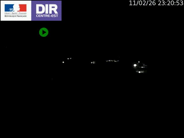 Caméra trafic à Meylan sur la Rocade-Sud de Grenoble en direction d'Aix-en-Provence