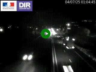 Caméra autoroute à Saint-Etienne (Les Littes) à hauteur du Ikea Saint-Etienne sur l'A72 en direction de Roanne
