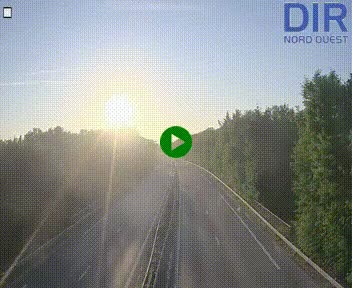 Webcam sur le périphérique de Caen (N814) à l'est de la ville, à Mondeville hauteur de la sortie 2, Presqu'île-Rives de l'Orne, au bout de l'autoroute A13