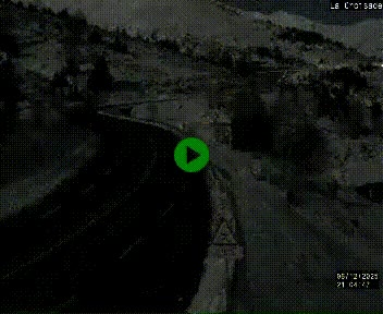 Webcam au carrefour de la croisade, à la jonction entre la N22 et la N320, avant le poste de douane franco-andorrane. Webcam à 1790 mètres d'altitude