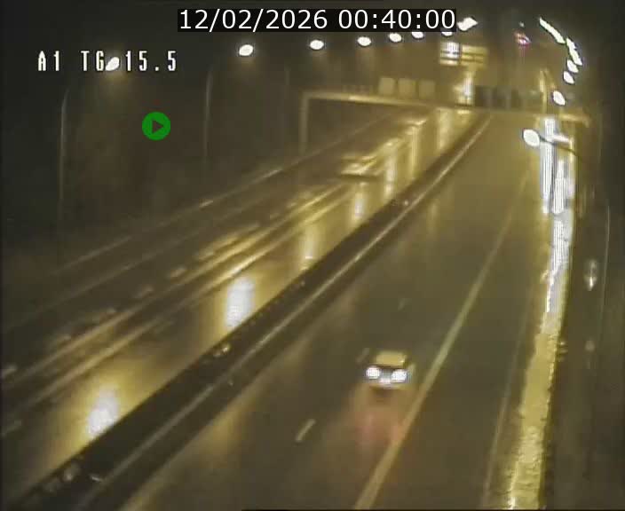 Traffic live webcam Luxembourg Munsbach - A1 direction Luxembourg - BK 15.5
