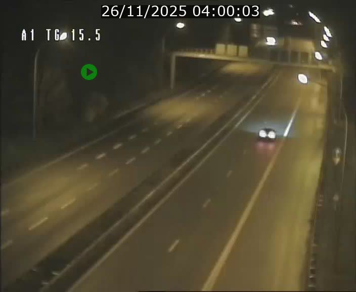 Traffic live webcam Luxembourg Munsbach - A1 direction Luxembourg - BK 15.5