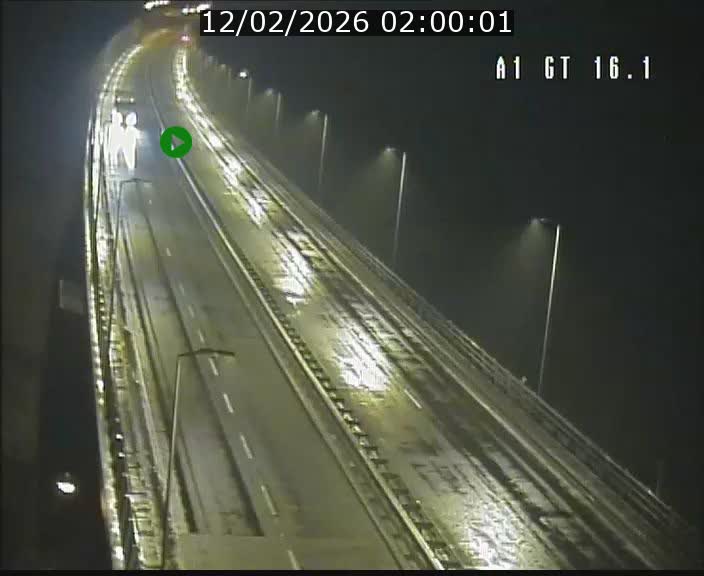 Traffic live webcam Luxembourg Niederanven - A1 direction Allemagne - BK 16.1