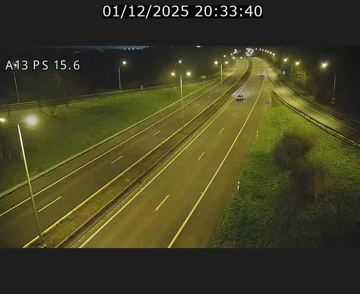 Traffic live webcam Luxembourg Kayl - A13 direction Dudelange - BK 15.6