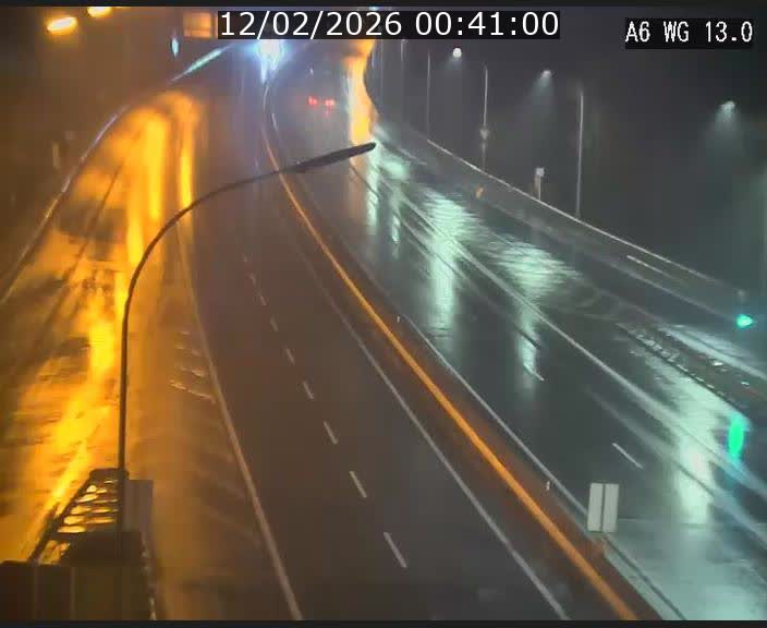 Traffic live webcam Luxembourg Mamer - A6 - BK 13 - direction Luxembourg/France/Allemagne