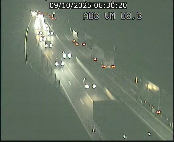 Traffic live webcam Luxembourg Bettembourg - A3 - BK 8.3 - direction France