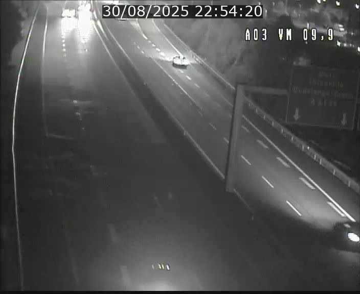 Webcam Autoroute à la Croix de Bettembourg - A3 - BK 9.9 - direction France
