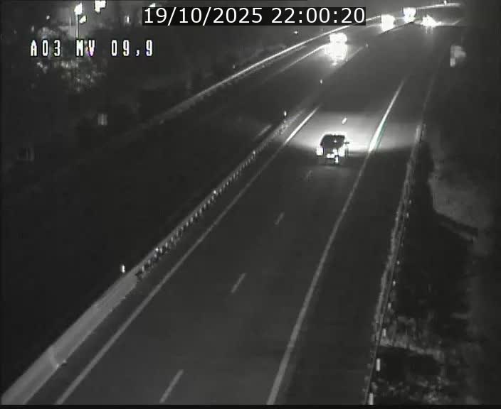 Webcam Autoroute à la Croix de Bettembourg - A3 - BK 9.9 - direction Luxembourg-Ville