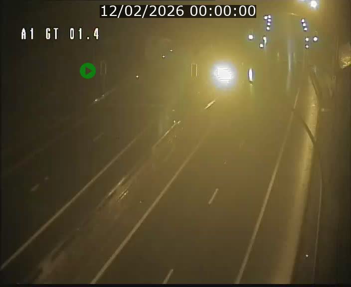 Traffic live webcam Luxembourg Hesperange - A1 direction Kirchberg - BK 1.4