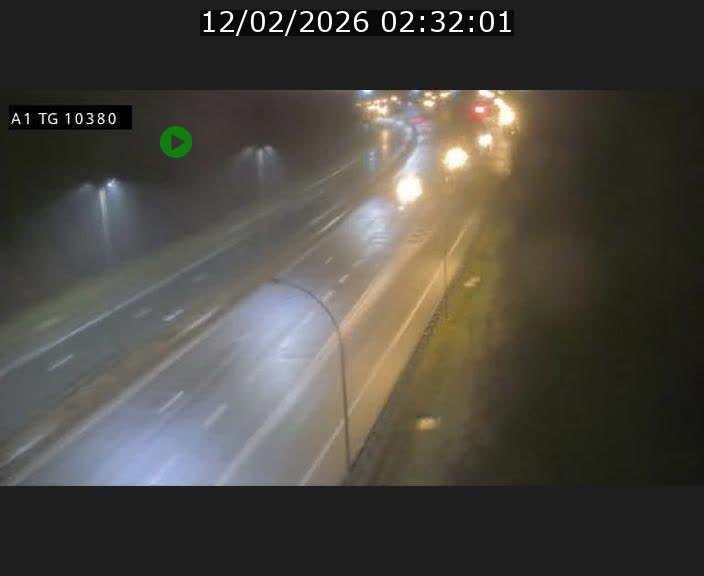 Traffic live webcam Luxembourg Senningerberg - A1 direction Luxembourg Kirchberg - BK 10.3