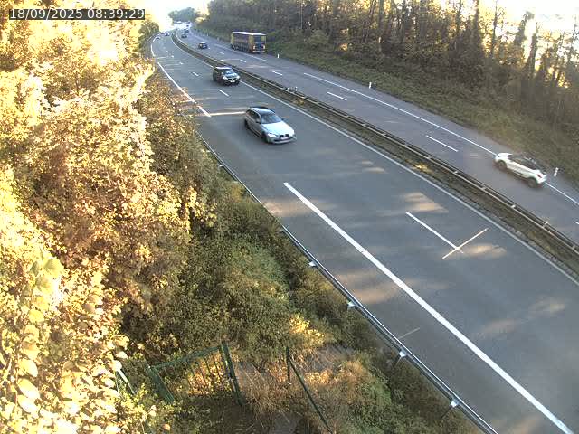 Caméra autoroute France - N52, Crusnes vers Belgique, Luxembourg