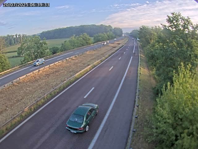 Caméra autoroute France - A31, Fey direction Metz