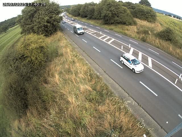 Caméra autoroute France - N52, Mont-saint-Martin vers Luxembourg
