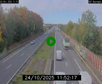 Webcam sur le périphérique de Rennes (N136) à hauteur de Maurepas, au nord de la ville