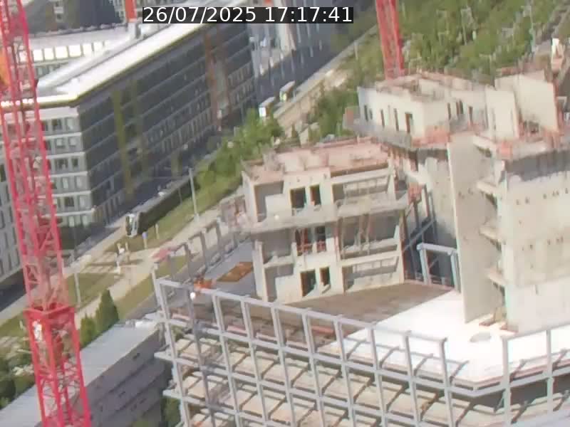 Webcam sur l'avenue John Fitzgerald Kennedy (N51) avec vue orientée vers le Findel