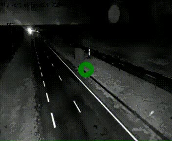 Webcam à hauteur de Vert-en-Drouais sur la N12, en périphérie de Dreux. Vue orientée vers Alençon