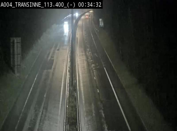Caméra trafic E411 (A4) - Transinne direction Namur - BK 113.425