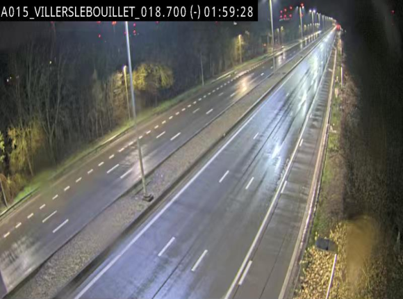 Webcam autoroute Belgique - Villers-le-Bouillet - E42 direction Liège - BK 18.7