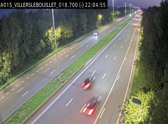 Webcam autoroute Belgique - Villers-le-Bouillet - E42 direction Liège - BK 18.7