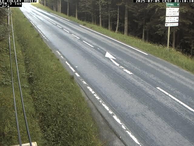 Caméra du Collet sur la route de Colmar (D417)