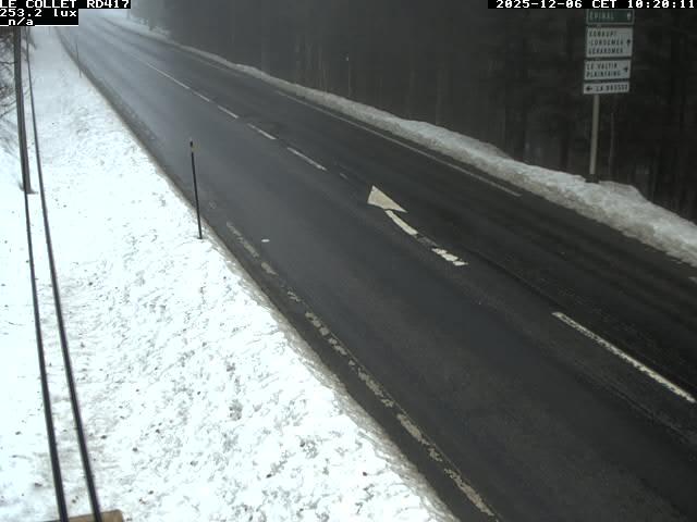 Caméra du Collet sur la route de Colmar (D417)