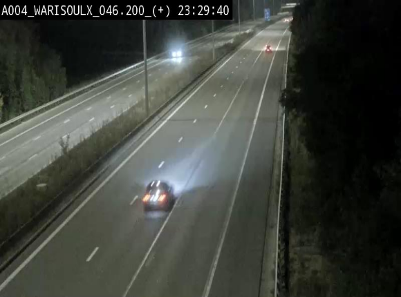 Webcam autoroute Belgique - Warissoulx - E411 - BK 46.2