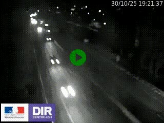 Webcam routière à Le Chambon-Feugerolles sur la RN88 entre Firminy et Saint-Etienne