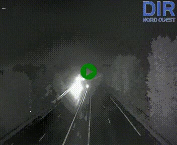 Webcam sur le périphérique de Caen (N814) à l'est de la ville, à Mondeville hauteur de la sortie 2, Presqu'île-Rives de l'Orne, au bout de l'autoroute A13