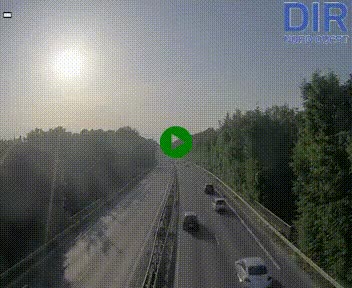 Webcam sur le périphérique de Caen (N814) à l'est de la ville, à Mondeville hauteur de la sortie 2, Presqu'île-Rives de l'Orne, au bout de l'autoroute A13