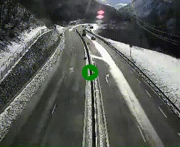 Webcam L'Hospitalet-près-l'Andorre sur N20, en direction d'Andorre