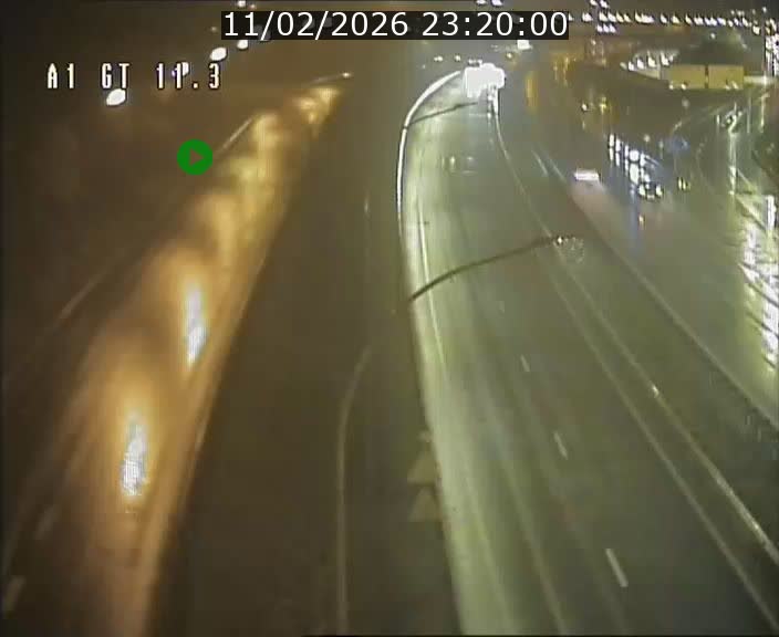 Traffic live webcam Luxembourg Senningerberg - A1 direction Allemagne - BK 11.3