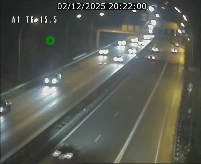 Traffic live webcam Luxembourg Munsbach - A1 direction Luxembourg - BK 15.5