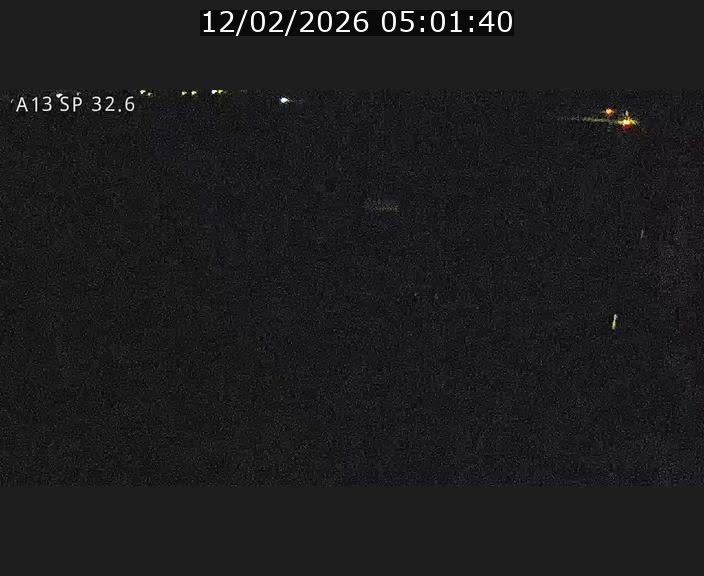 Webcam info trafic A13 à hauteur de Mondorf-les-bains. Vue orientée vers Altwies