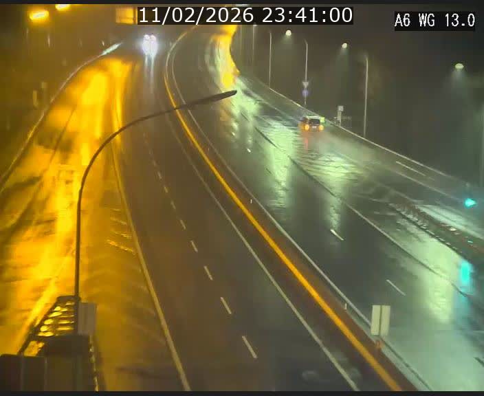 Traffic live webcam Luxembourg Mamer - A6 - BK 13 - direction Luxembourg/France/Allemagne