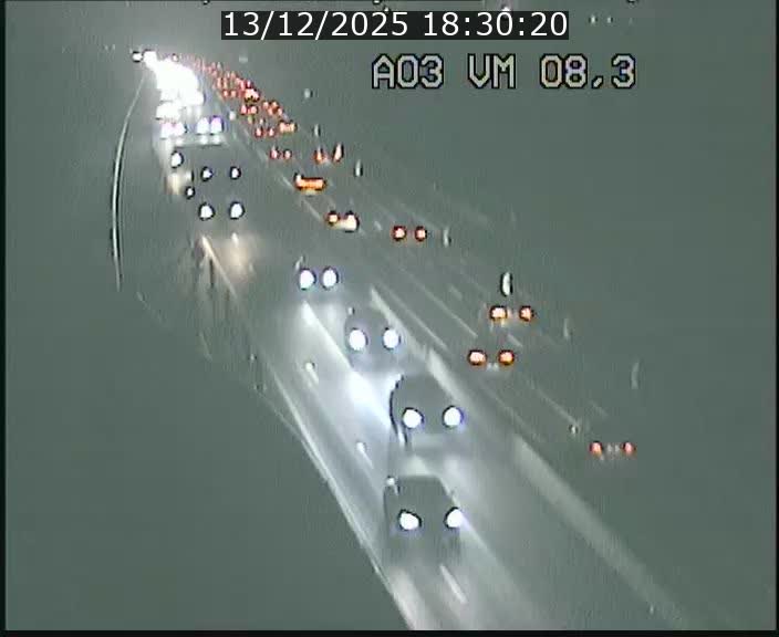 Traffic live webcam Luxembourg Bettembourg - A3 - BK 8.3 - direction France