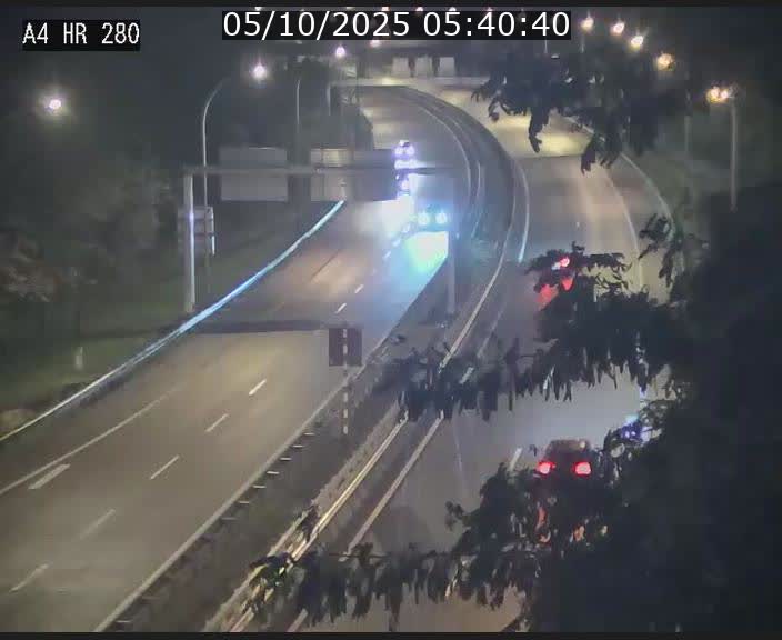 Webcam traffic A4 Luxembourg - BK 0.2 - P+R Bouillon (direction Luxembourg)