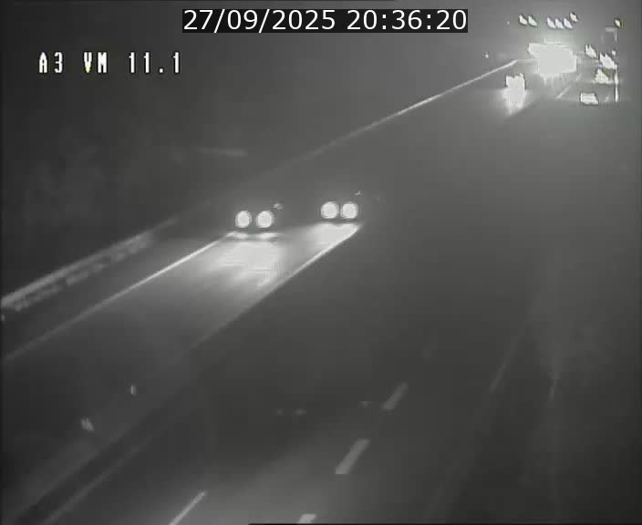 Webcam à la frontière franco-luxembourgeoise, avant la Croix de Bettembourg - BK 11.1 - direction Luxembourg-ville