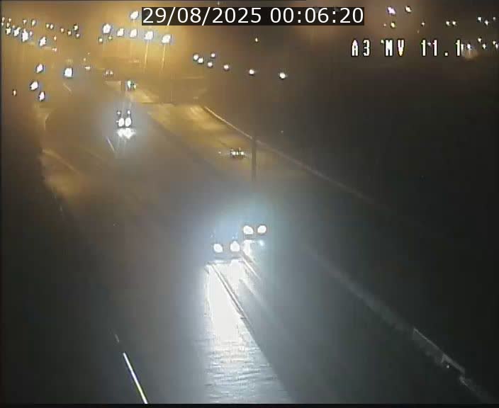 Traffic live webcam Luxembourg Croix de Bettembourg A3 - BK 11.1 - direction Luxembourg-ville