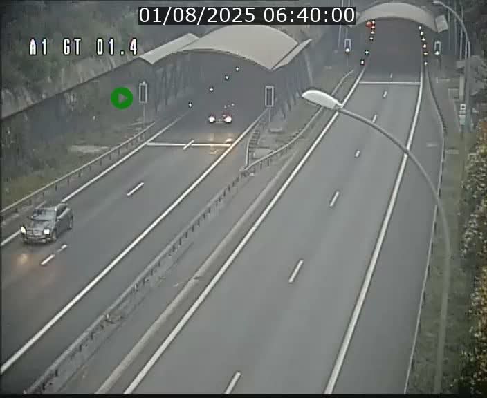 Traffic live webcam Luxembourg Hesperange - A1 direction Kirchberg - BK 1.4