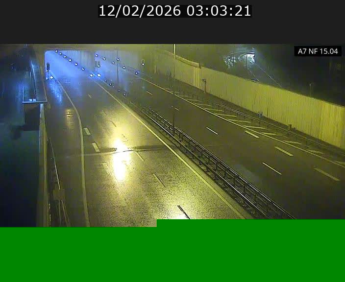 Caméra trafic Luxembourg - A7, Tunnel Mersch, entrée sud, direction Ettelbruck
