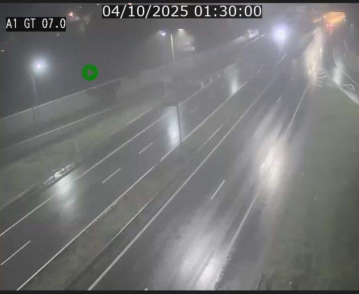 Traffic live webcam Luxembourg Cents - A1 direction Kirchberg - BK 7