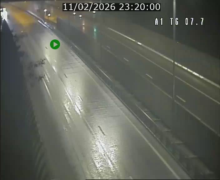 Traffic live webcam Luxembourg Kirchberg - A1 direction Luxembourg-ville - BK 7.7