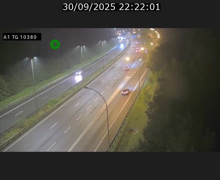 Traffic live webcam Luxembourg Senningerberg - A1 direction Luxembourg Kirchberg - BK 10.3