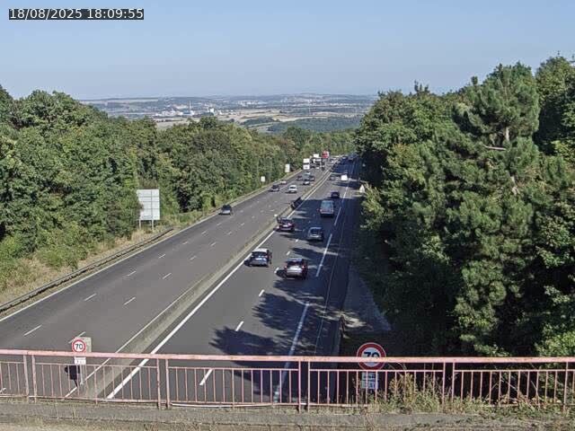 Caméra autoroute France - A33, Houdemont direction Lunéville