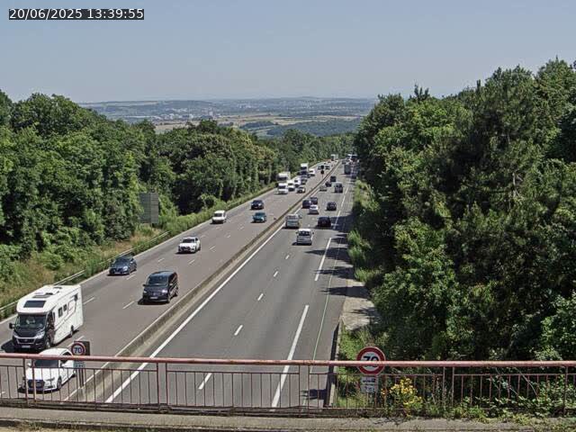 Caméra autoroute France - A33, Houdemont direction Lunéville