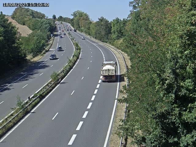 Caméra autoroute France - A33, Rosières direction Lunéville