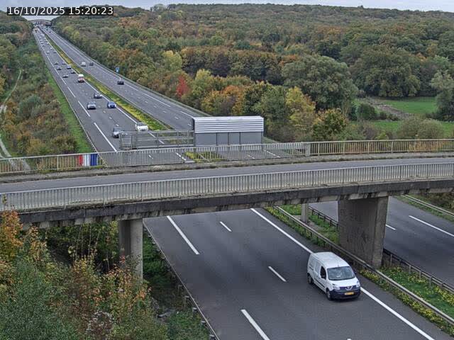 Caméra autoroute France - A31, Zoufftgen direction Luxembourg-ville, à la frontière entre la France et le Luxembourg