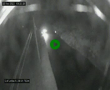 Webcam dans les Pyrénées Atlantique au niveau du col d'Urdos et du fort du Pourtalet sur la N134, en direction du Col et du tunnel du Somport, à 765 mètres d'altitude