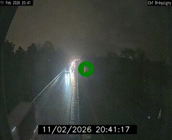 Webcam sur le périphérique de Rennes (N136) à hauteur du quartier Bréquigny, au sud de la ville