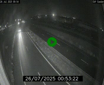 Webcam sur la N165 à hauteur de Caudan, dans le Morbihan.